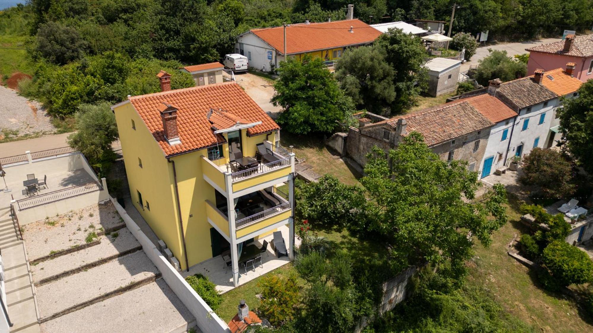 Haus Rita Apartment Labin  Luaran gambar